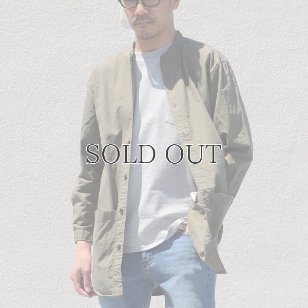 画像7: ミラクルコットンダンガリー  バンドカラーツール ポケシャツ『日本製』Upscape Audience