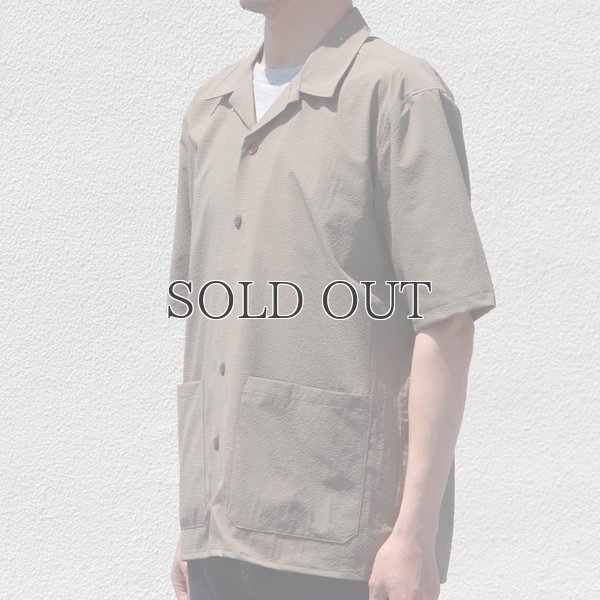 画像14: SOLOTEX（ソロテックス）DRY サッカーギンガム　オープンカラー　ハーフスリーブシャツ【MADE IN JAPAN】『日本製』/ Upscape Audience