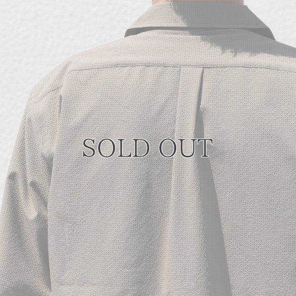 画像19: SOLOTEX（ソロテックス）DRY サッカーギンガム　オープンカラー　ハーフスリーブシャツ【MADE IN JAPAN】『日本製』/ Upscape Audience