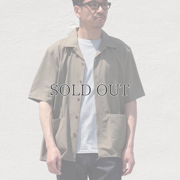 画像12: SOLOTEX（ソロテックス）DRY サッカーギンガム　オープンカラー　ハーフスリーブシャツ【MADE IN JAPAN】『日本製』/ Upscape Audience