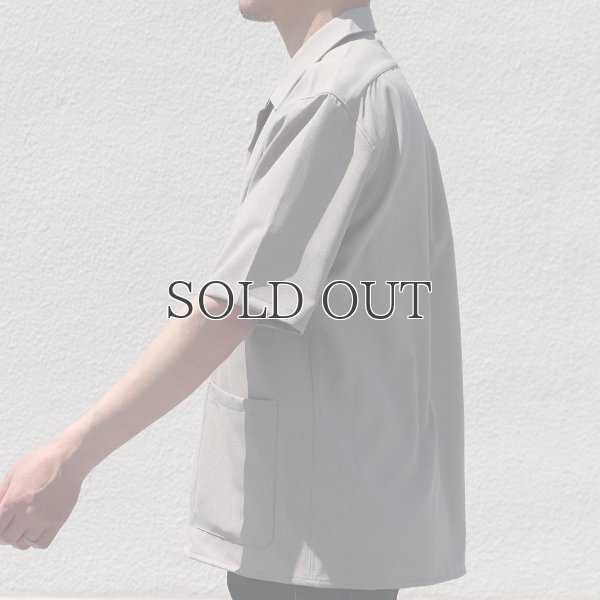 画像11: Reflax®(リフラクス)ポリエステル リネンライク CANAPA(カナパ) オープンカラー ハーフスリーブシャツ【MADE IN JAPAN】『日本製』/ Upscape Audience