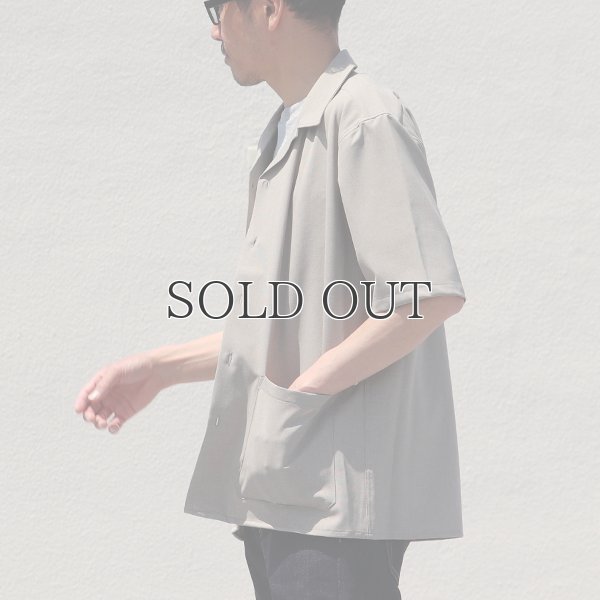 画像6: Reflax®(リフラクス)ポリエステル リネンライク CANAPA(カナパ) オープンカラー ハーフスリーブシャツ【MADE IN JAPAN】『日本製』/ Upscape Audience