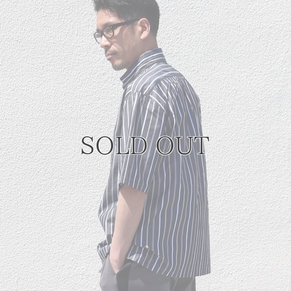 画像7: レジメンタルスタンドスモールカラー ハーフスリーブシャツ【MADE IN JAPAN】『日本製』/ Upscape Audience