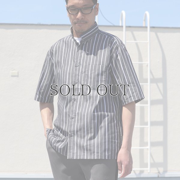 画像9: レジメンタルスタンドスモールカラー ハーフスリーブシャツ【MADE IN JAPAN】『日本製』/ Upscape Audience