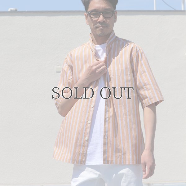 画像3: レジメンタルスタンドスモールカラー ハーフスリーブシャツ【MADE IN JAPAN】『日本製』/ Upscape Audience