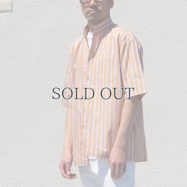 画像7: レジメンタルスタンドスモールカラー ハーフスリーブシャツ【MADE IN JAPAN】『日本製』/ Upscape Audience