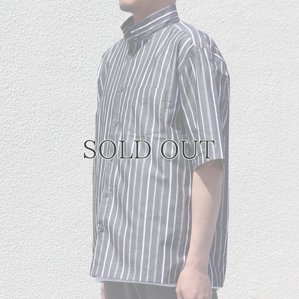 画像13: レジメンタルスタンドスモールカラー ハーフスリーブシャツ【MADE IN JAPAN】『日本製』/ Upscape Audience