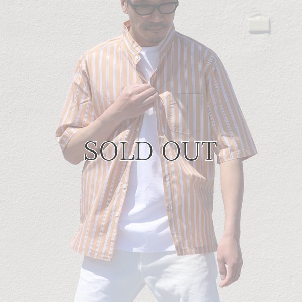 画像11: レジメンタルスタンドスモールカラー ハーフスリーブシャツ【MADE IN JAPAN】『日本製』/ Upscape Audience