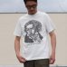 画像2: 16/1吊編天竺 Beethoven プリント 半袖 Tee【MADE IN TOKYO】『東京製』/ Upscape Audience (2)