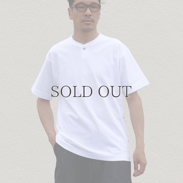 画像4: VORTEX(MVS天竺)コンチョボタンヘンリー 半袖Tee【MADE IN JAPAN】『日本製』/ Upscape Audience