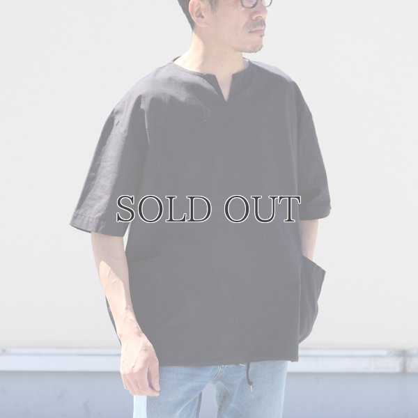 画像5: ミラクルコットンダンガリー  ツールポケ キーネック ビッグTシャツ【MADE IN JAPAN】『日本製』/ Upscape Audience