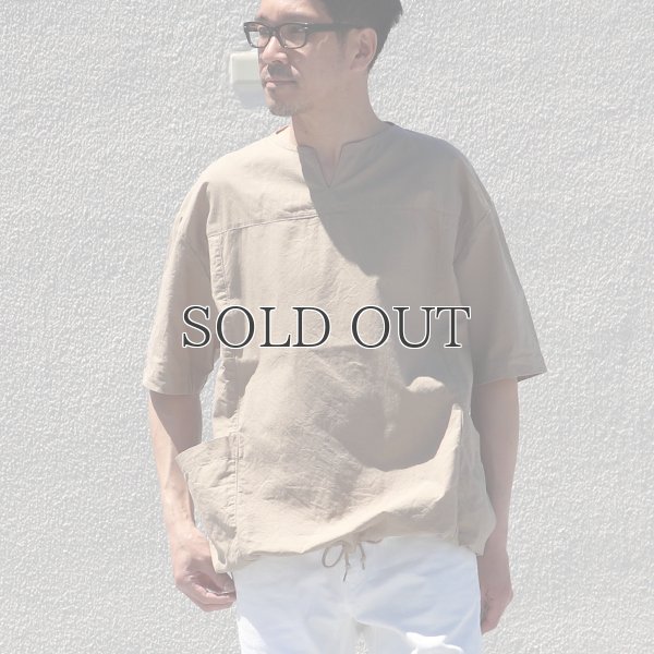 画像5: ミラクルコットンダンガリー  ツールポケ キーネック ビッグTシャツ【MADE IN JAPAN】『日本製』/ Upscape Audience