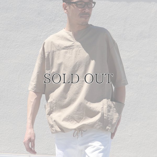 画像7: ミラクルコットンダンガリー  ツールポケ キーネック ビッグTシャツ【MADE IN JAPAN】『日本製』/ Upscape Audience