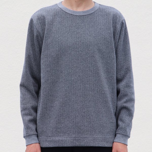 画像14: 【ボンバーヒート】爆暖Tweed裏起毛 クルーネック長袖【MADE IN JAPAN】『日本製』 / Upscape Audience