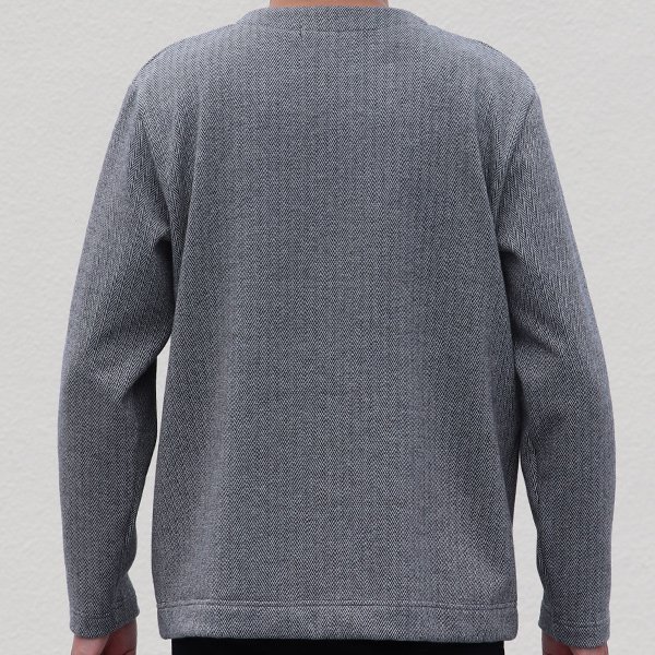 画像11: 【ボンバーヒート】爆暖Tweed裏起毛 コンチョ釦ヘンリー長袖【MADE IN JAPAN】『日本製』 / Upscape Audience