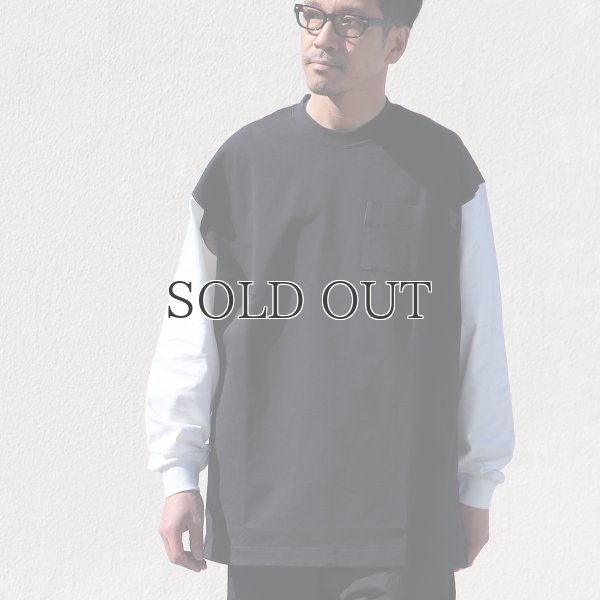 画像4: VORTEX(MVS天竺)クルーネック XL 長袖Tee『MADE IN JAPAN』『日本製』 / Upscape Audience