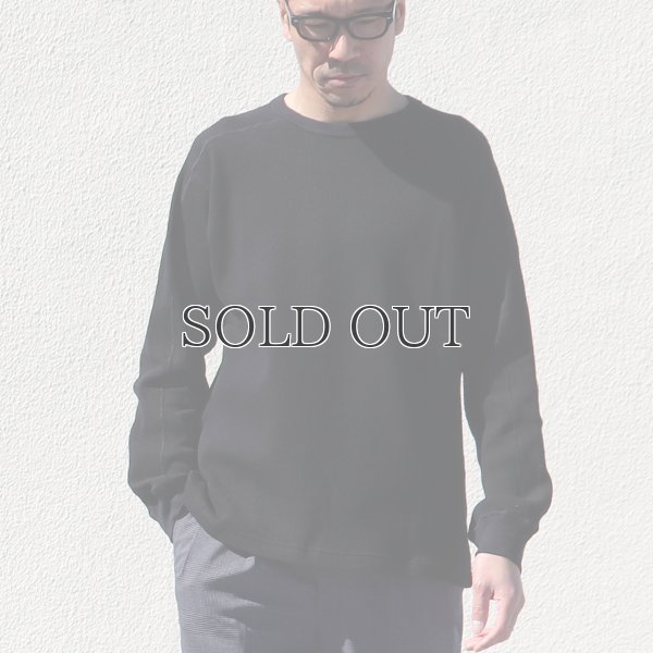 画像12: 度詰ワッフル6.6オンス スプリットスリーブ ミリタリーLS TEE【MADE IN JAPAN】『日本製』 / Upscape Audience