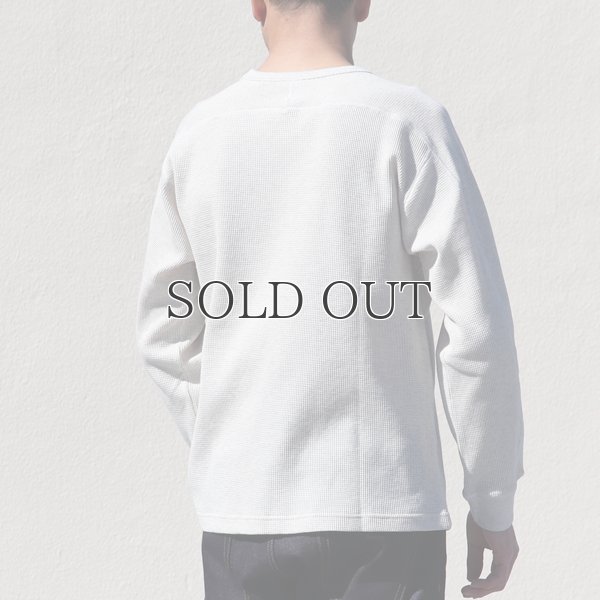 画像5: 度詰ワッフル6.6オンス スプリットスリーブ ミリタリーLS TEE【MADE IN JAPAN】『日本製』 / Upscape Audience