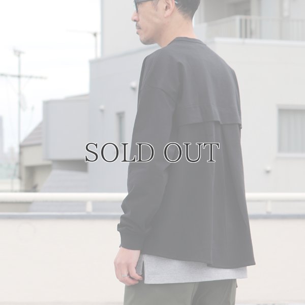 画像11: VORTEX 8オンス(MVS天竺) インバーテッドプリーツ ボクシーAライン 長袖Tee【MADE IN JAPAN】『日本製』/ Upscape Audience