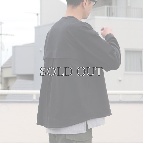 画像6: VORTEX 8オンス(MVS天竺) インバーテッドプリーツ ボクシーAライン 長袖Tee【MADE IN JAPAN】『日本製』/ Upscape Audience