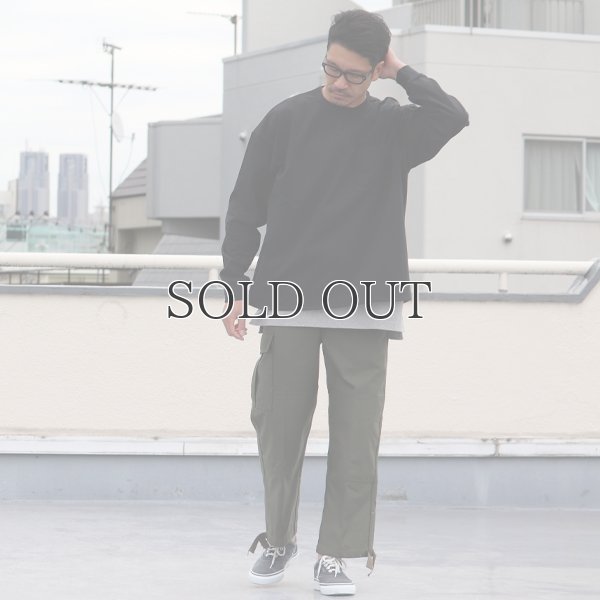 画像9: VORTEX 8オンス(MVS天竺) インバーテッドプリーツ ボクシーAライン 長袖Tee【MADE IN JAPAN】『日本製』/ Upscape Audience