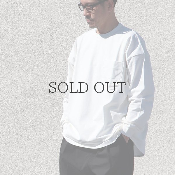 画像4: VORTEX 8オンス(MVS天竺) インバーテッドプリーツ ボクシーAライン 長袖Tee【MADE IN JAPAN】『日本製』/ Upscape Audience