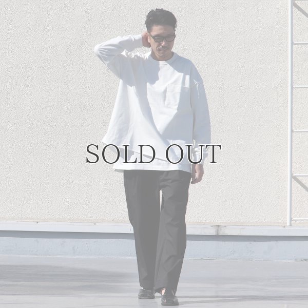 画像10: VORTEX 8オンス(MVS天竺) インバーテッドプリーツ ボクシーAライン 長袖Tee【MADE IN JAPAN】『日本製』/ Upscape Audience