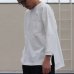 画像4: VORTEX 8オンス（MVS天竺）サイドスリット 七分袖 ボクシーTee【MADE IN JAPAN】『日本製』/ Upscape Audience