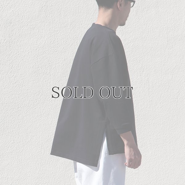 画像7: VORTEX 8オンス(MVS天竺)サイドスリット 七分袖 ボクシーTee【MADE IN JAPAN】『日本製』/ Upscape Audience
