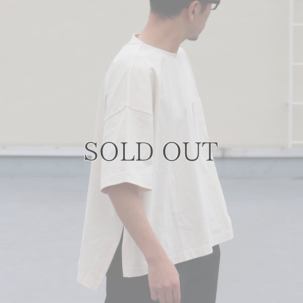 画像4: VORTEX 8オンス（MVS天竺）サイドスリット ハーフスリーブ ボクシーTee【MADE IN JAPAN】『日本製』/ Upscape Audience