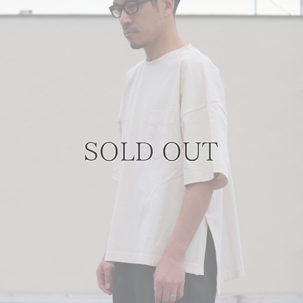 画像7: VORTEX 8オンス（MVS天竺）サイドスリット ハーフスリーブ ボクシーTee【MADE IN JAPAN】『日本製』/ Upscape Audience