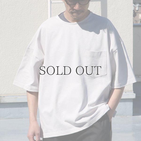 画像5: VORTEX 8オンス（MVS天竺）サイドスリット ハーフスリーブ ボクシーTee【MADE IN JAPAN】『日本製』/ Upscape Audience