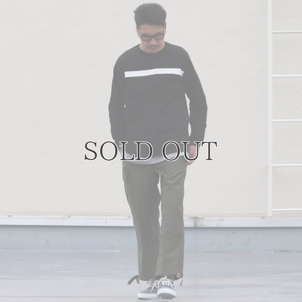 画像13: VORTEX 8オンス(MVS天竺)ツートンラインシームポケット 長袖Tee【MADE IN JAPAN】『日本製』/ Upscape Audience