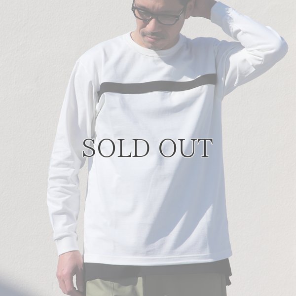 画像3: VORTEX 8オンス(MVS天竺)ツートンラインシームポケット 長袖Tee【MADE IN JAPAN】『日本製』/ Upscape Audience