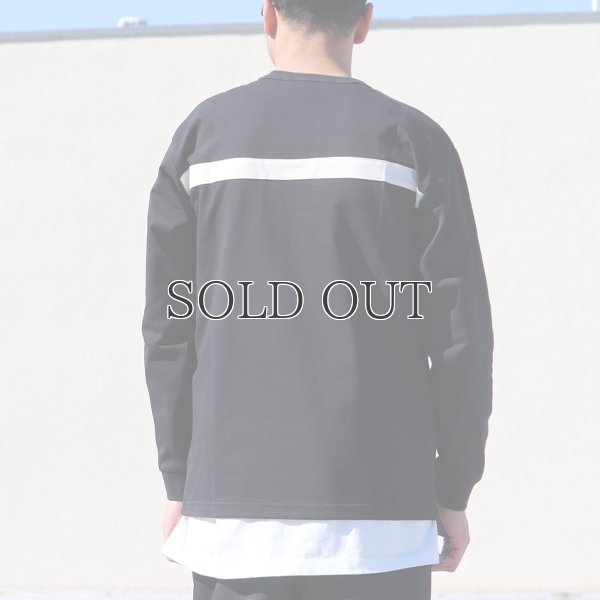 画像8: VORTEX 8オンス(MVS天竺)ツートンラインシームポケット 長袖Tee【MADE IN JAPAN】『日本製』/ Upscape Audience