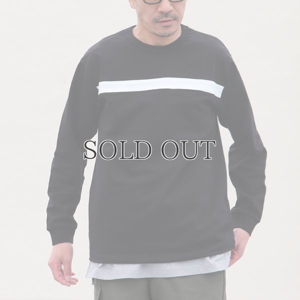 画像10: VORTEX 8オンス(MVS天竺)ツートンラインシームポケット 長袖Tee【MADE IN JAPAN】『日本製』/ Upscape Audience