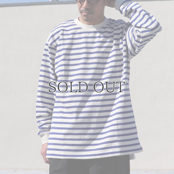 画像3: Basque 10オンス ( バスク天竺 ) ドローコード ヘムアジャスター XL 長袖Tシャツ【MADE IN JAPAN】『日本製』/ Upscape Audience