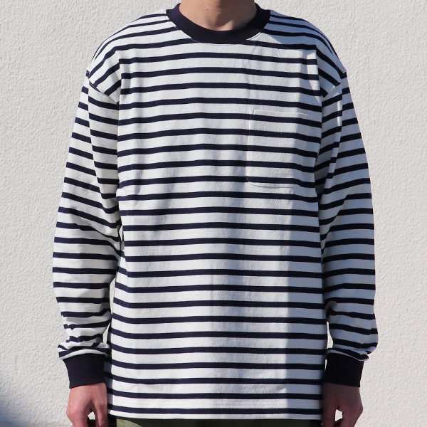 画像11: Basque 10オンス ( バスク天竺 ) ドローコード ヘムアジャスター XL 長袖Tシャツ【MADE IN JAPAN】『日本製』/ Upscape Audience