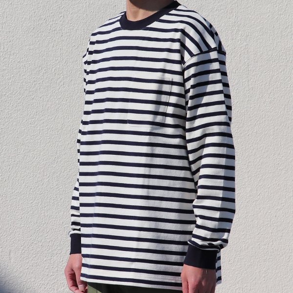 画像12: Basque 10オンス ( バスク天竺 ) ドローコード ヘムアジャスター XL 長袖Tシャツ【MADE IN JAPAN】『日本製』/ Upscape Audience