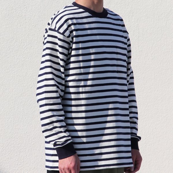画像15: Basque 10オンス ( バスク天竺 ) ドローコード ヘムアジャスター XL 長袖Tシャツ【MADE IN JAPAN】『日本製』/ Upscape Audience