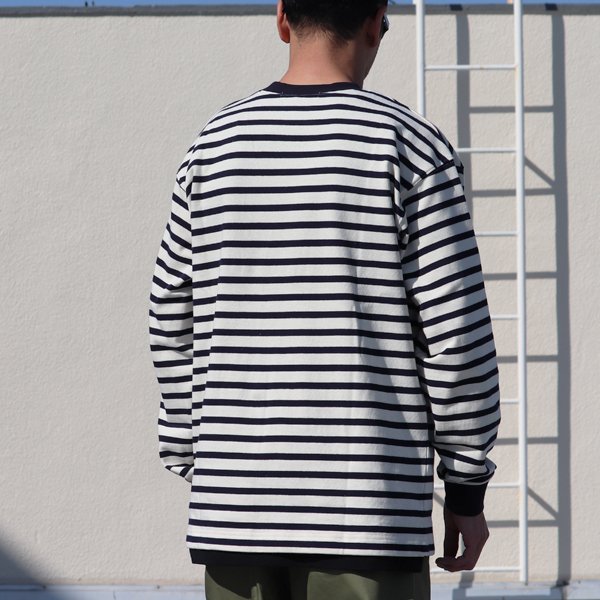 画像5: Basque 10オンス ( バスク天竺 ) ドローコード ヘムアジャスター XL 長袖Tシャツ【MADE IN JAPAN】『日本製』/ Upscape Audience