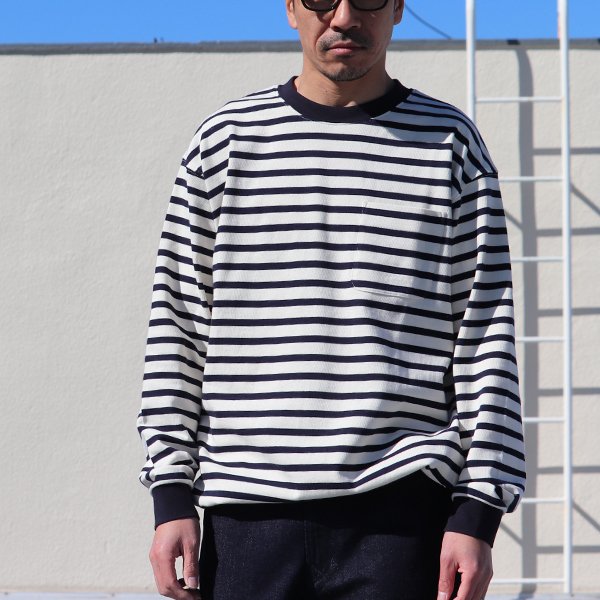 画像6: Basque 10オンス ( バスク天竺 ) ドローコード ヘムアジャスター XL 長袖Tシャツ【MADE IN JAPAN】『日本製』/ Upscape Audience