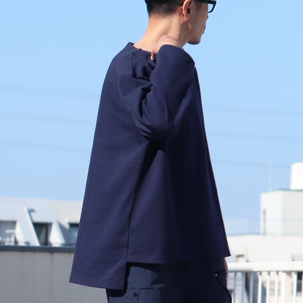 画像15: Basque10オンス（バスク天竺）フレンチボーダー ボートネック BOX Tee【MADE IN JAPAN】『日本製』/ Upscape Audience