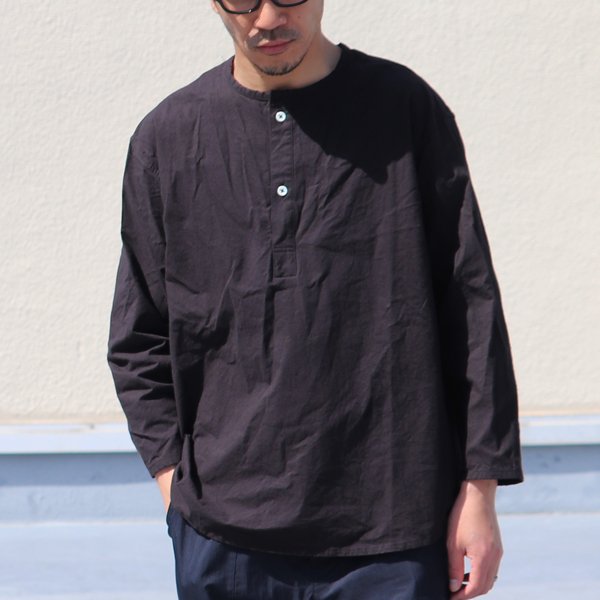 画像17: 馬布ヴィンテージフィニッシュクルーネックスリーピングシャツ【MADE IN JAPAN】『日本製』/ Upscape Audience