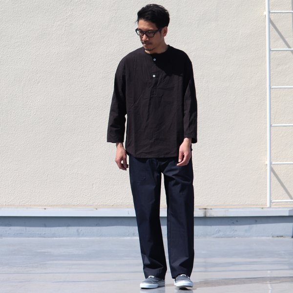 画像19: 馬布ヴィンテージフィニッシュクルーネックスリーピングシャツ【MADE IN JAPAN】『日本製』/ Upscape Audience