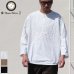 画像1: 馬布ヴィンテージフィニッシュクルーネックスリーピングシャツ【MADE IN JAPAN】『日本製』/ Upscape Audience (1)