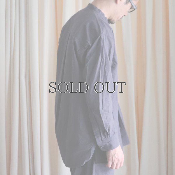 画像5: 馬布ヴィンテージフィニッシュバンドカラースリーピングシャツ【MADE IN JAPAN】『日本製』/ Upscape Audience