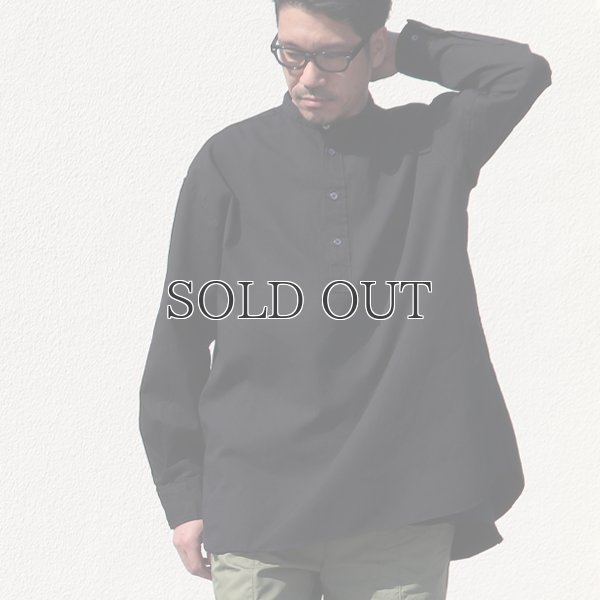 画像3:  6オンス オックスフォード プルオーバー 長袖 ボクシーシャツ【MADE IN JAPAN】『日本製』/ Upscape Audience