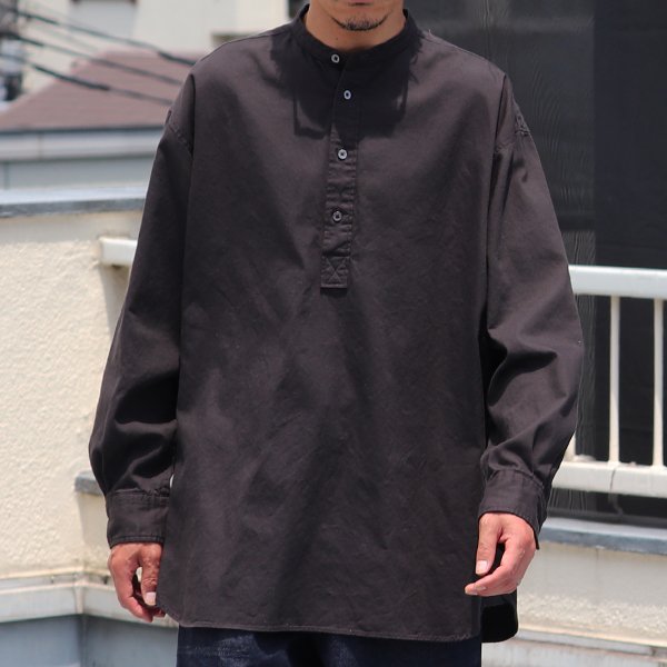 画像4: 6オンス オックスフォード プルオーバー 長袖 ボクシーシャツ【MADE IN JAPAN】『日本製』/ Upscape Audience