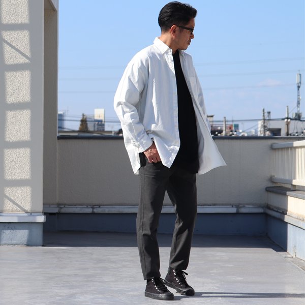 画像19:  6オンス オックスフォード ボタンダウン 長袖 ボクシーシャツ【MADE IN JAPAN】『日本製』/ Upscape Audience